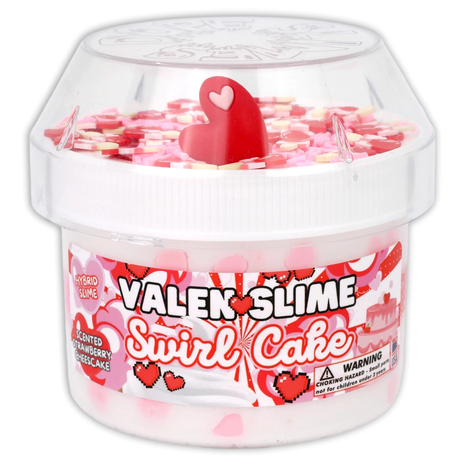 Valenslime Swirl Cake 3 Valenslime Swirl Cake