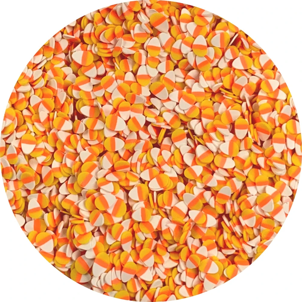 Candy Corn Fimo Slices 4 Candy Corn Fimo Slices - Image 2