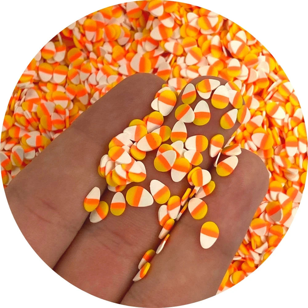 Candy Corn Fimo Slices 5 Candy Corn Fimo Slices - Image 3