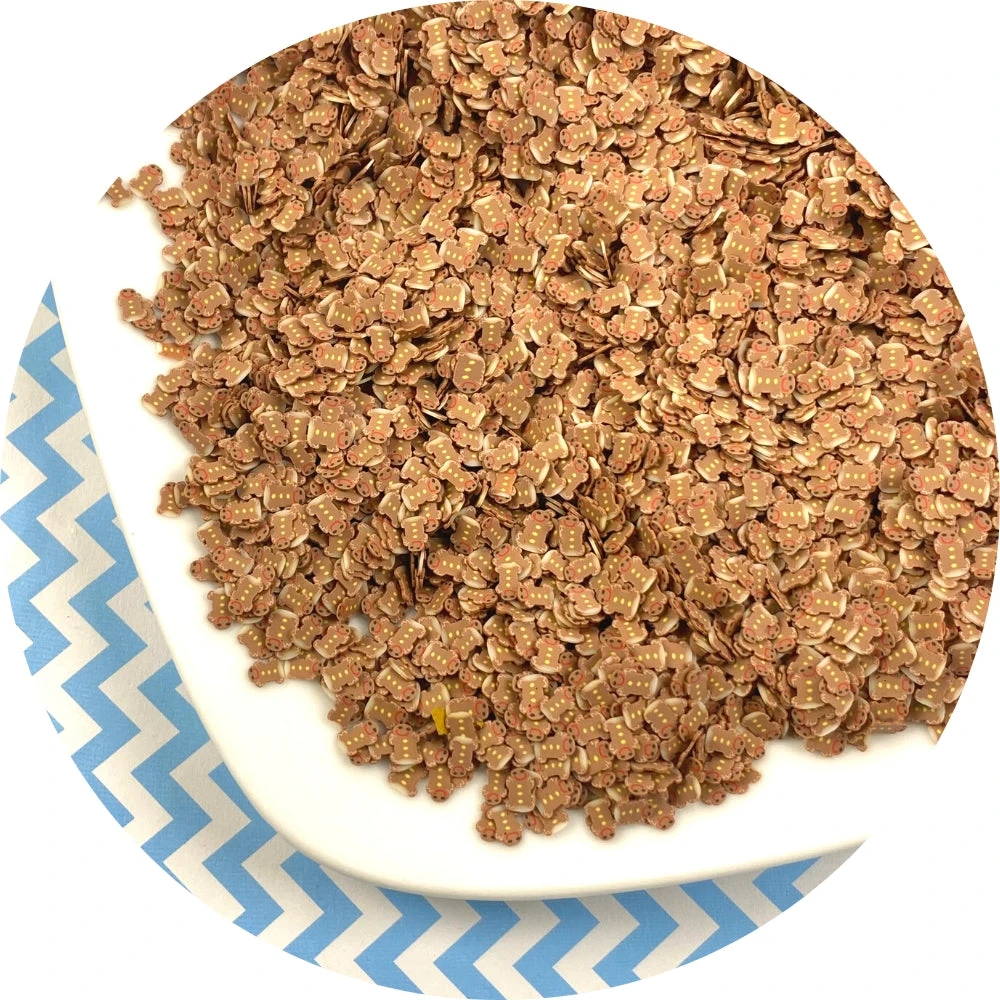 Gingerbread Man Fimo Slices 5 Gingerbread Man Fimo Slices - Image 3