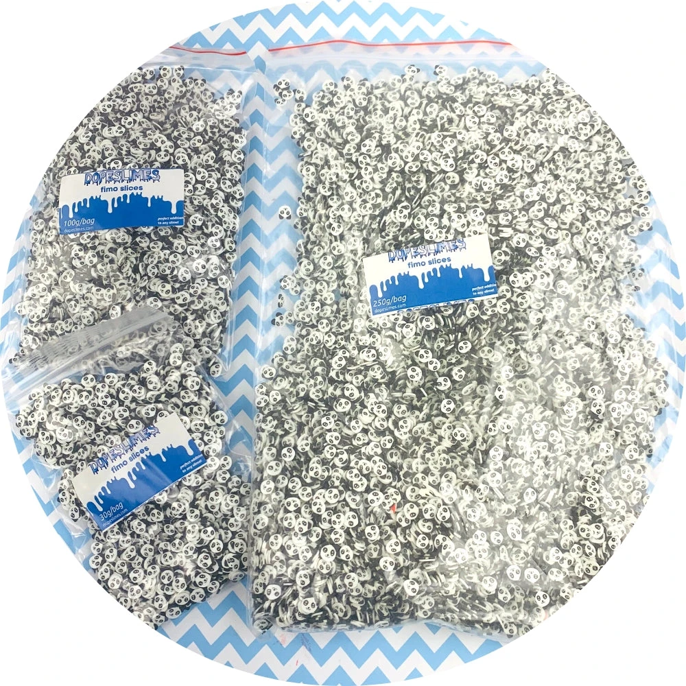 Panda Fimo Slices 6 Panda Fimo Slices - Image 4