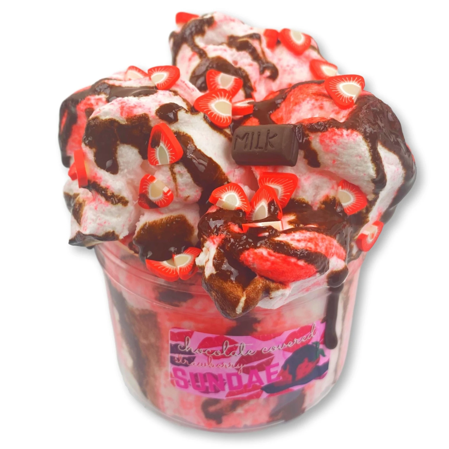 Chocolate Covered Strawberry Sundae 3 Chocolate Covered Strawberry Sundae