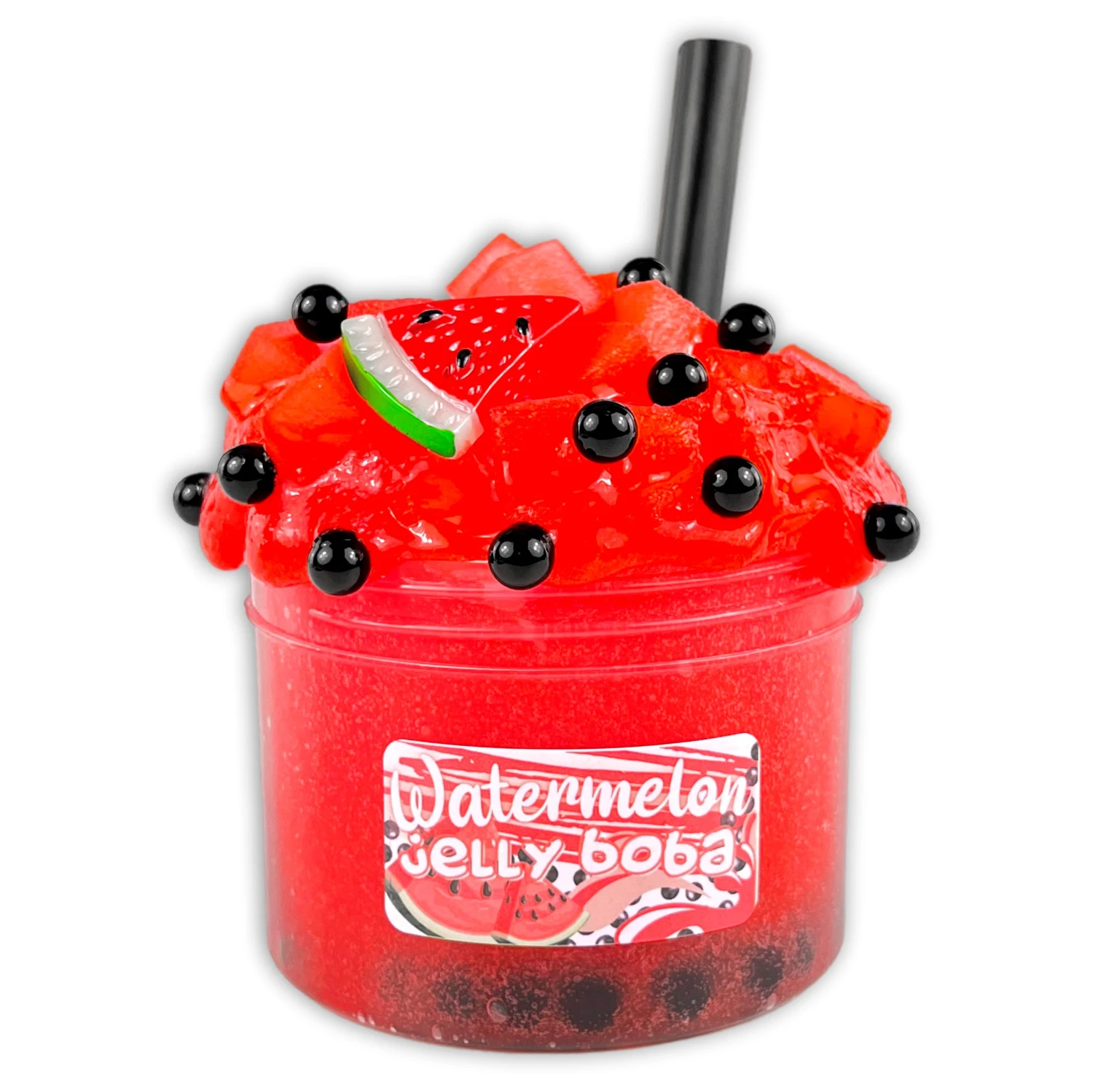 Watermelon Jelly Boba 3 Watermelon Jelly Boba