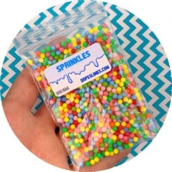 Rainbow Pearl Sprinkles -Dope Slimes IMG 7173