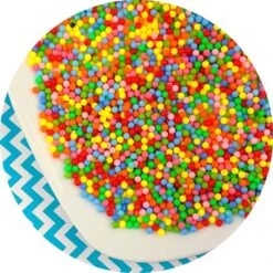 Rainbow Pearl Sprinkles -Dope Slimes IMG 7174