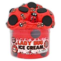 Ladybug Ice Cream