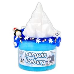 Penguin Iceberg 7 Penguin Iceberg -Dope Slimes Penguin Iceberg DIY Kit Slime