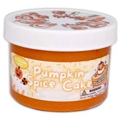 Pumpkin Spice Cake -Dope Slimes Pumpkin Spice Cake 3