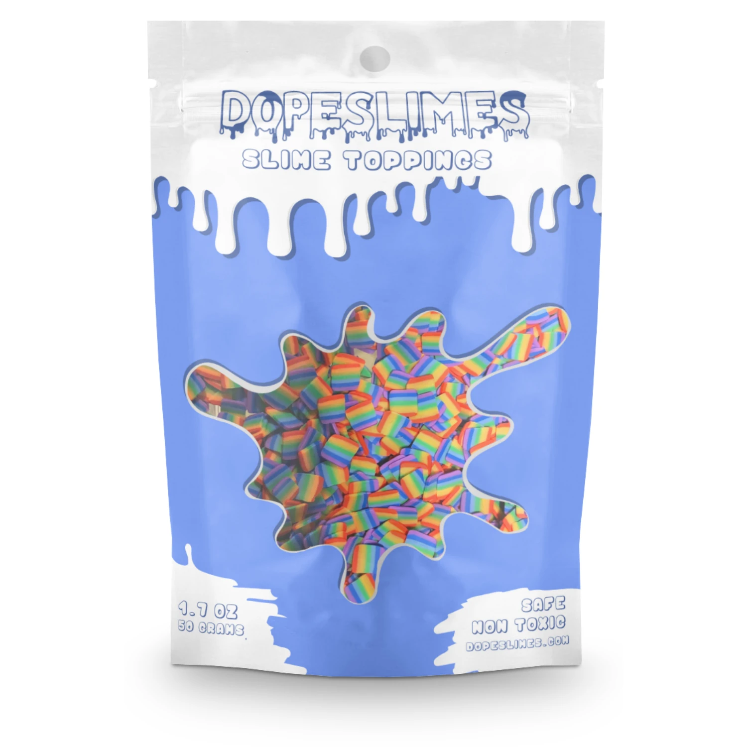 Rainbow Square Fimo Slices 3 Rainbow Square Fimo Slices