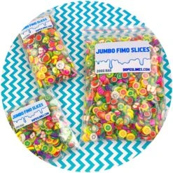 Jumbo Mixed Fruit Fimo Slices -Dope Slimes image 1213b727 4ab1 4f73 912c ebe2a9518cb5
