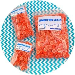 Jumbo Orange Fruit Fimo Slices -Dope Slimes image 16dc5528 ddaa 4541 9630 664d003a90d3