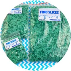 Lime Fimo Slices 7 Lime Fimo Slices -Dope Slimes image 38be9849 2d9c 4b0d a8d8 c1637c362411