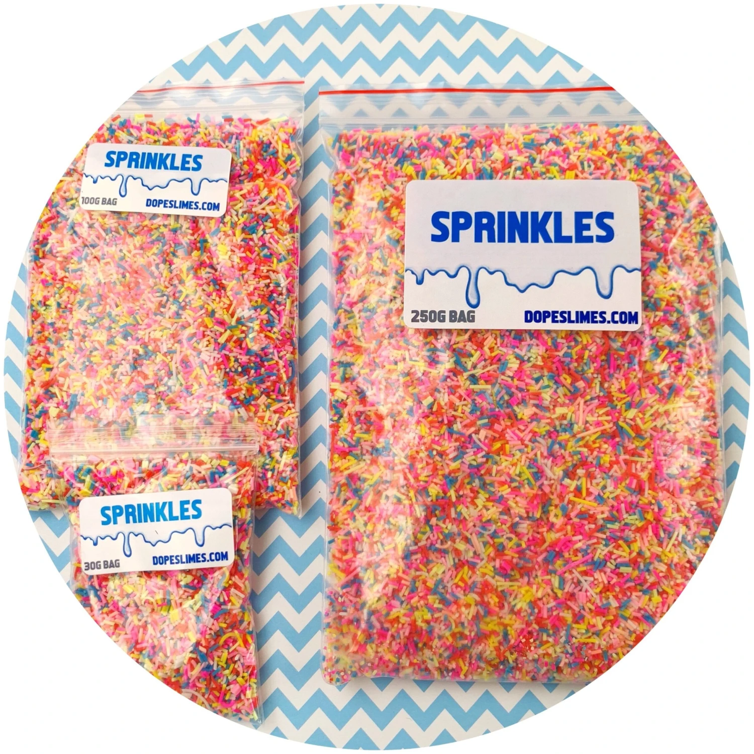 Rainbow Birthday Faux Sprinkles 8 Rainbow Birthday Faux Sprinkles - Image 6