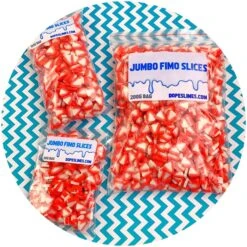 Jumbo Strawberry Fimo Slices -Dope Slimes image 92a1559a d76a 4768 be8e b05a38325539