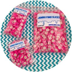 Jumbo Dragon Fruit Fimo Slices -Dope Slimes image 9826ad79 a98e 4369 8661 8d809c07b0ca