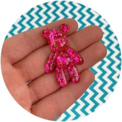 Holographic Glitter Bear Charms -Dope Slimes image a0f160bb 0262 44db 9ea2 3e8610028e7d