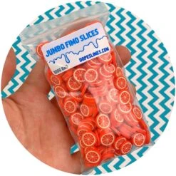 Jumbo Orange Fruit Fimo Slices -Dope Slimes image bfe0ae3b e98e 48c0 a4a0 8330936852ab