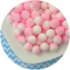 Duo Colored Pom Poms -Dope Slimes image db243499 c4a9 4f1b 96e2 f5f62bec0e4c