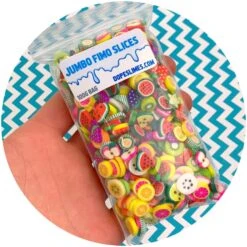 Jumbo Mixed Fruit Fimo Slices -Dope Slimes image e5c416d5 8998 459f 8274 e8108d1ecdda