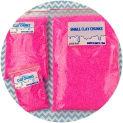 Hot Pink Chunk Sprinkles -Dope Slimes image ea639ae8 91a9 4888 a486 6c83255a993a