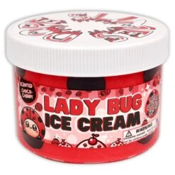 Ladybug Ice Cream -Dope Slimes ladybugicecream2