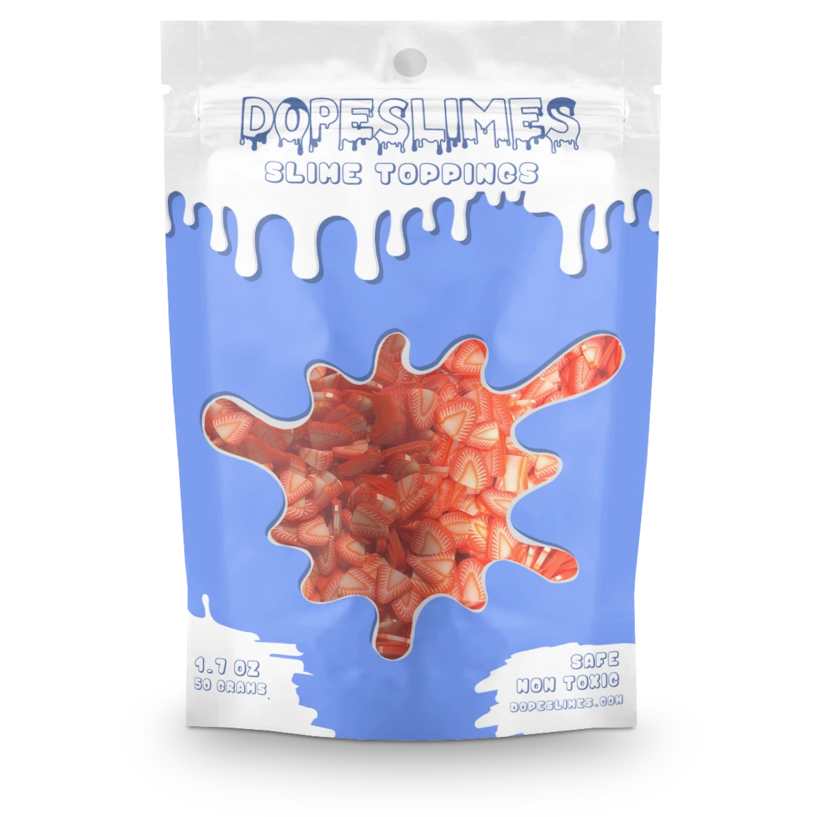 Strawberry Fimo Slices V2 2 Strawberry Fimo Slices V2